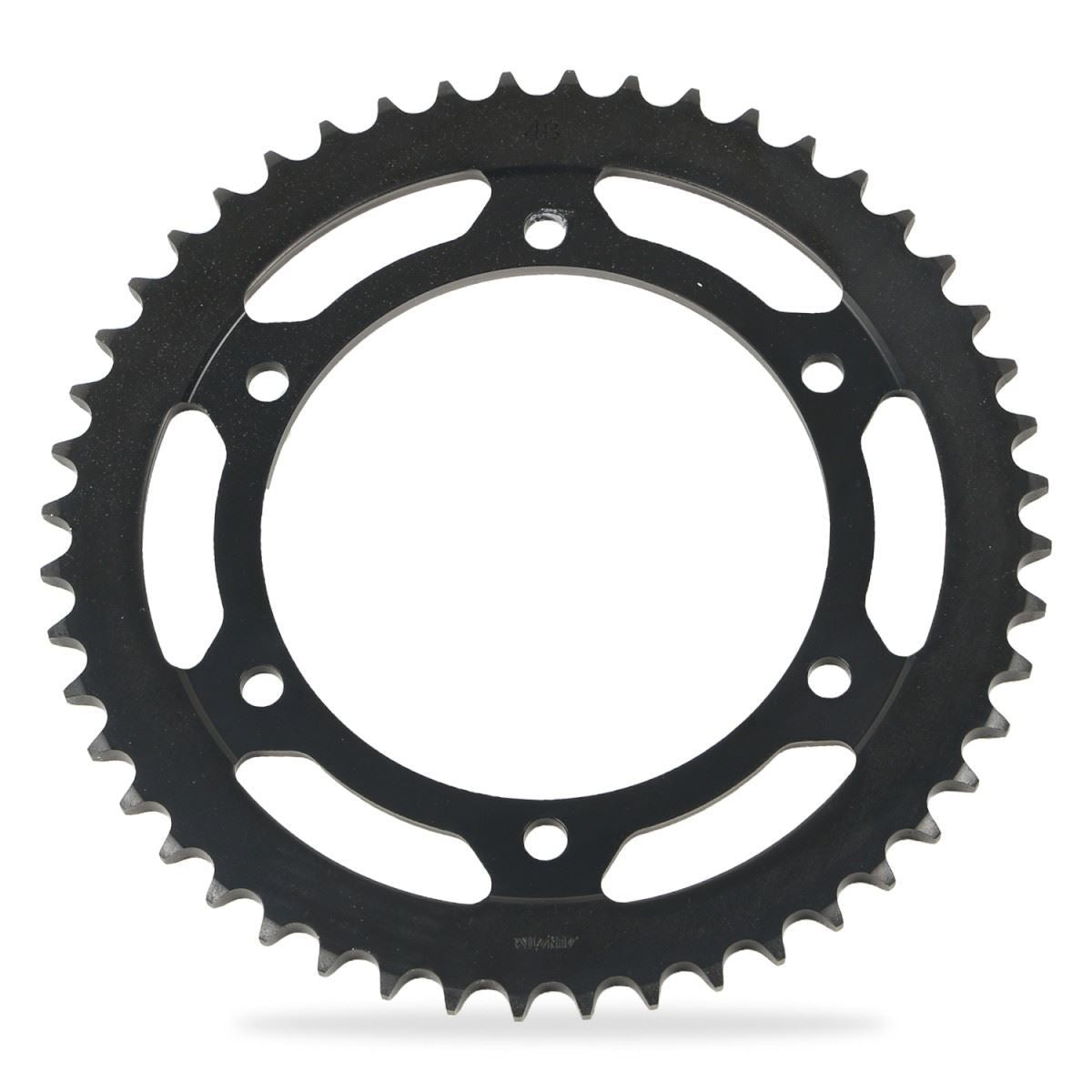 Rear Sprocket 48T Black Size 530 GPX750R GPZ1100 GPZ750R GPZ900R Zephyr 1100/RS ZRX1100 ZZR1100