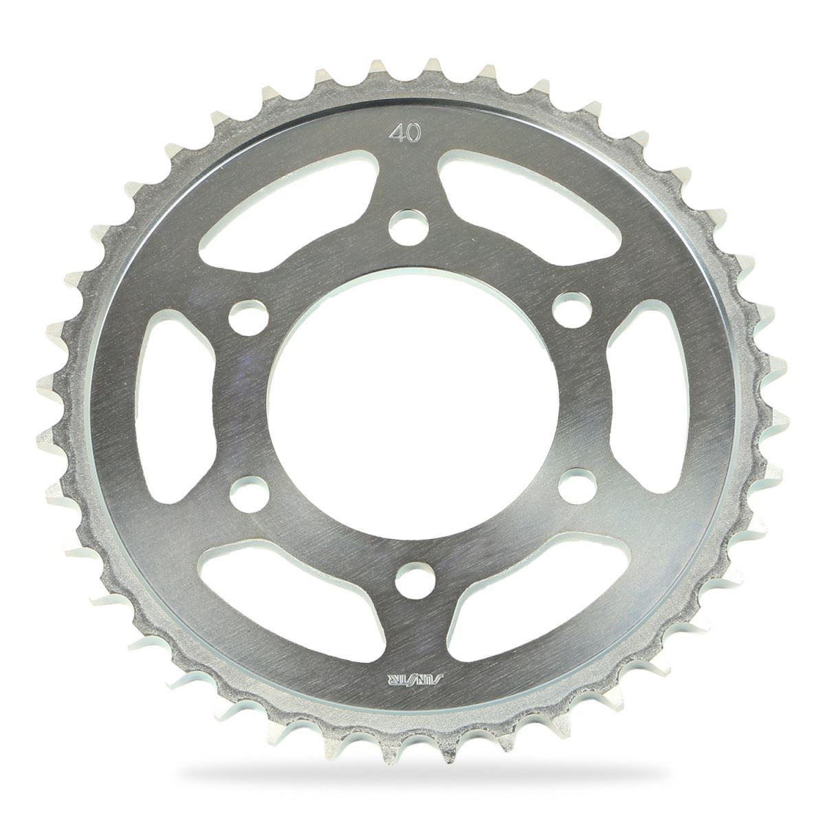 Rear Sprocket 40T Silver Size 530 750 Turbo GPZ1100 Z1000 Z1000 MK-II Z1000H Z1000J Z1000R Z1100 GP