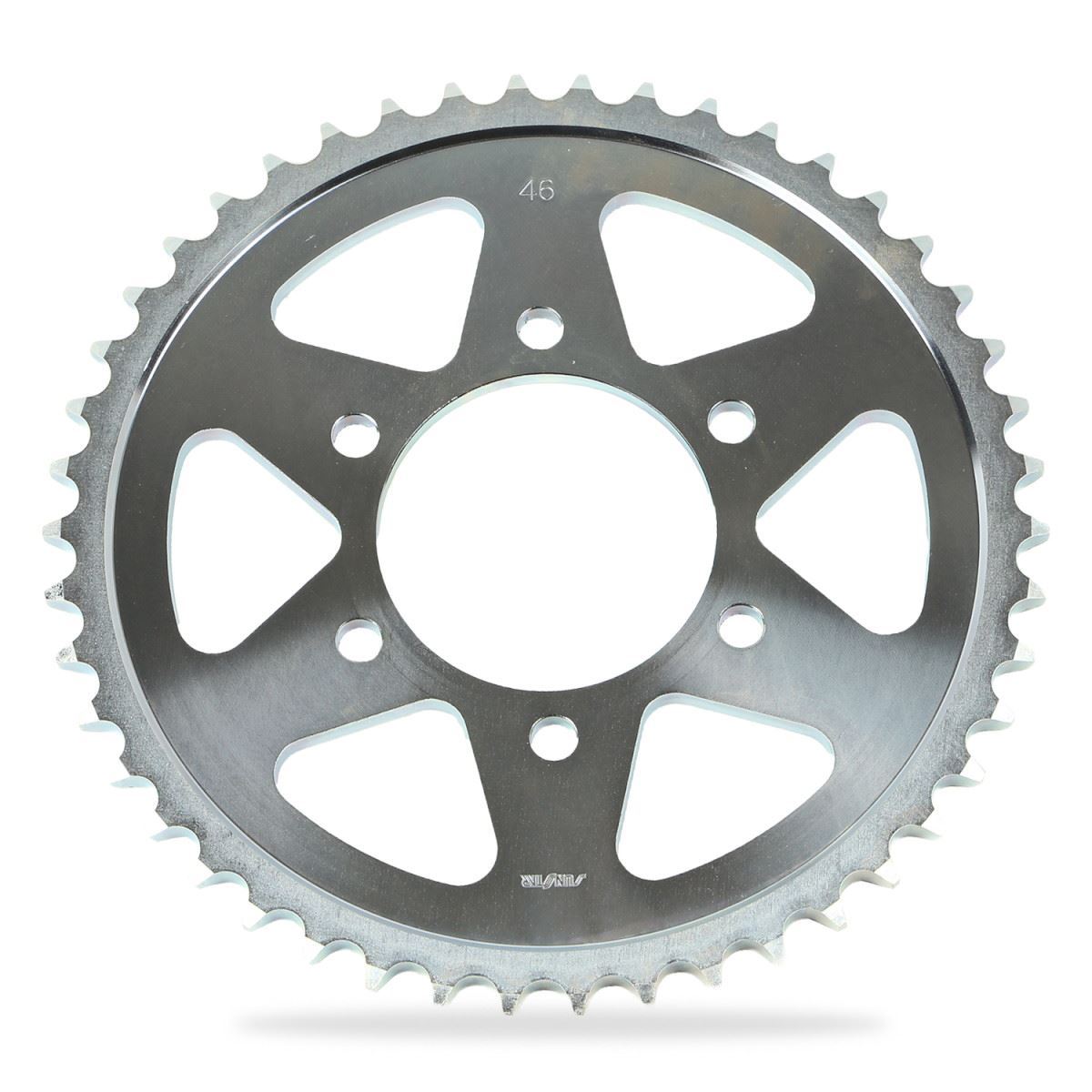 Rear Sprocket 46T Silver Size 530 for 750 Turbo, GPZ1100, Z1000, Z1000 MK-II, Z1000H, Z1000J, Z1000R, Z1100 GP