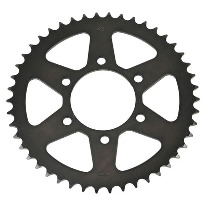 Rear Sprocket 46T Black Size 520 ER-4n ER-6f ER-6n Ninja 400 Ninja 400R Ninja 650 Ninja 650R Versys 650