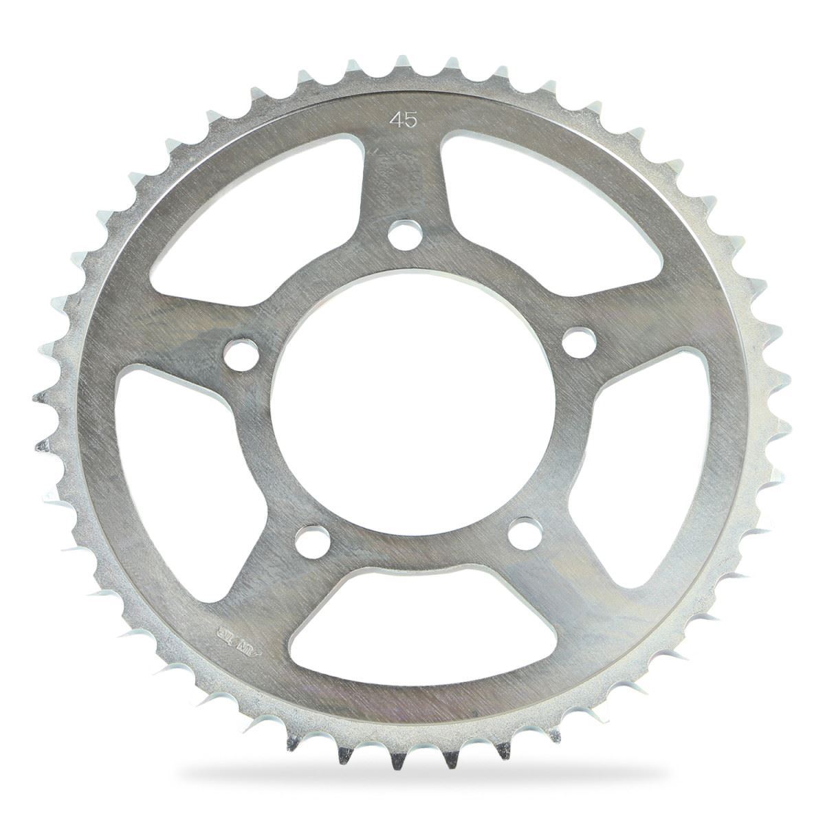 Rear Sprocket 45T Silver Size 520 Across Bandit 250 Bandit 250V Bandit 250VZ Bandit 400 Bandit 400V
