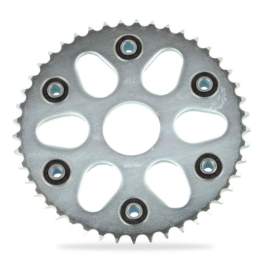 リアスプロケット 45T シルバー サイズ428 1個 セロー250 トリッカー/S リア スプロケ SUNSTAR