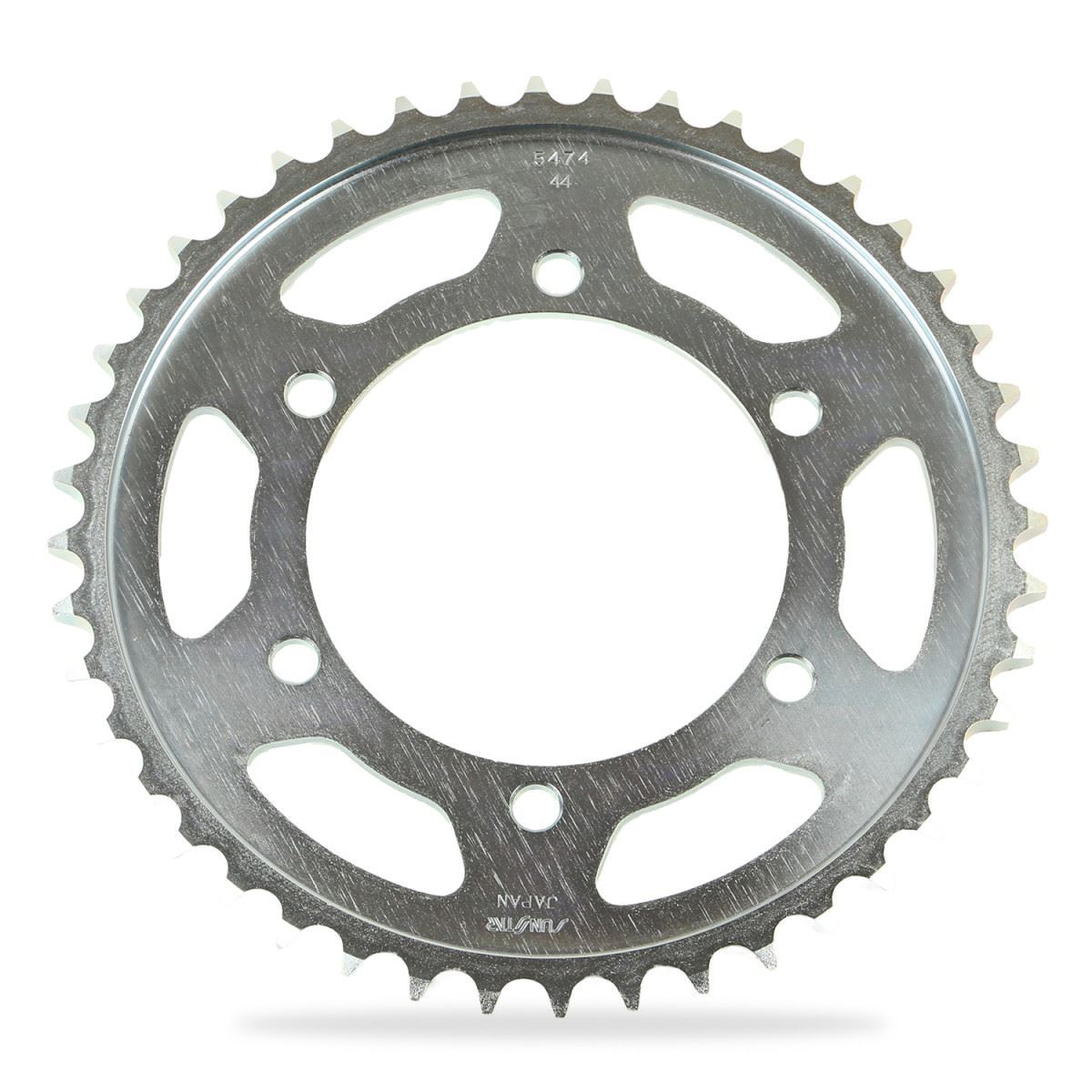 リアスプロケット 44T シルバー サイズ530 1個 FZ1-N フェザー FZ1-S フェザー FZ6-S/SS MT-01 XJR1300 YZF-R1 YZF-R6 リア スプロケ