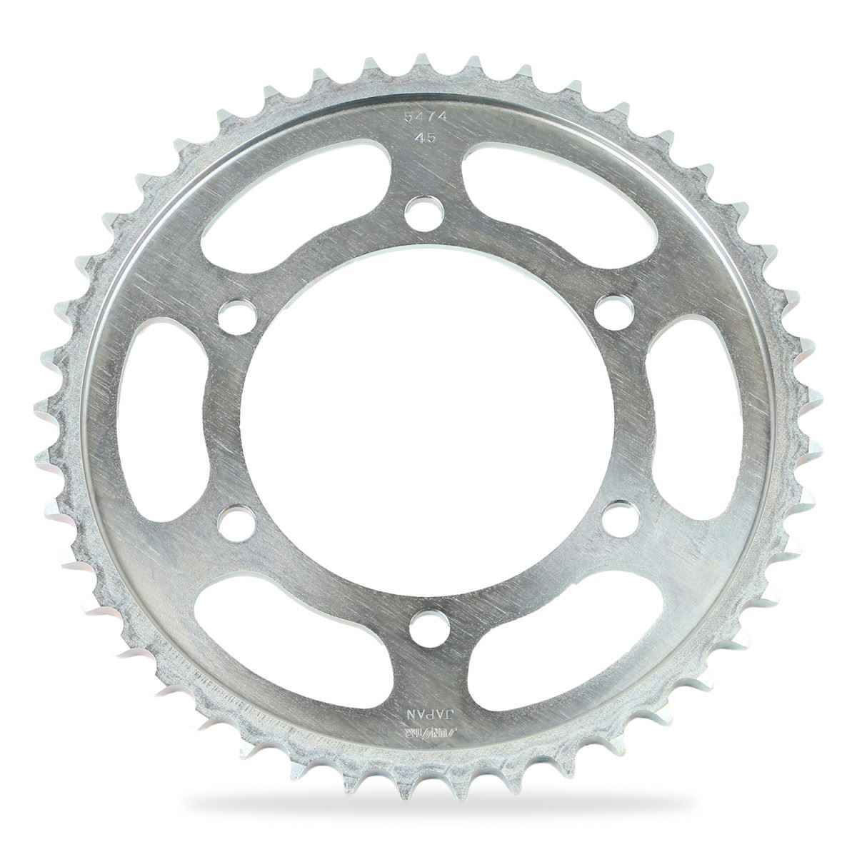 リアスプロケット 45T シルバー サイズ530 1個 FZ1-N フェザー FZ1-S フェザー FZ6-S/SS MT-01 XJR1300 YZF-R1 YZF-R6 リア スプロケ