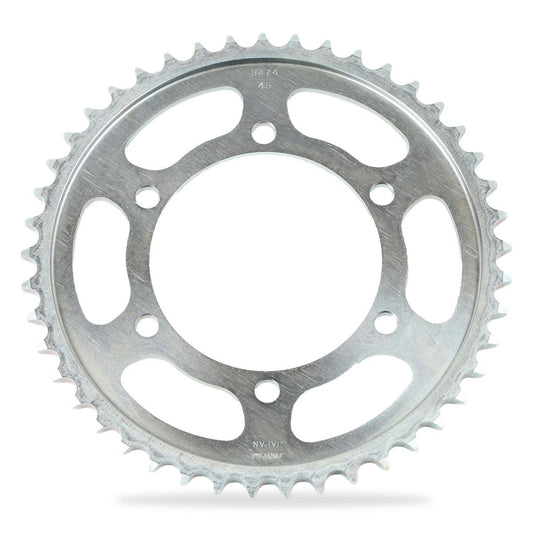 リアスプロケット 45T シルバー サイズ530 1個 FZ1-N フェザー FZ1-S フェザー FZ6-S/SS MT-01 XJR1300 YZF-R1 YZF-R6 リア スプロケ