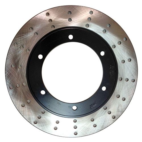Custom Type Disc Rotor, Semi-Floating, Silver, Outer Diameter 240mm, 1 Piece, Honda Forza 2004-07