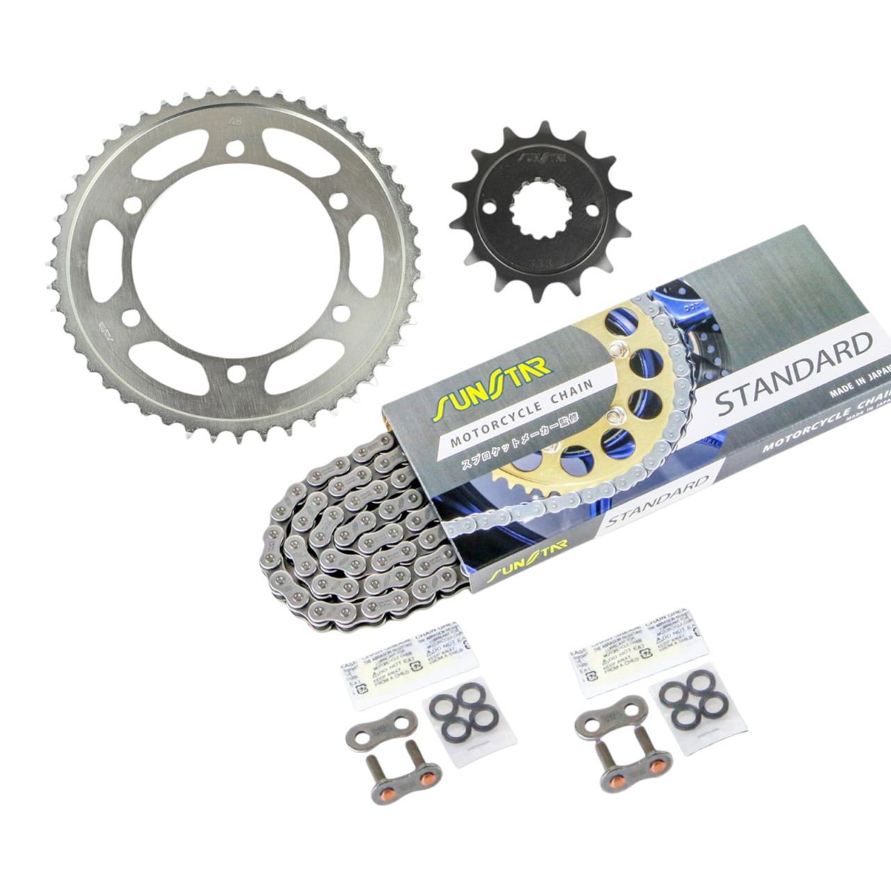 スプロケット&チェーンキット スタンダード 520 フロント14T リア48T 3点セット BALIUS 91年-96年 ZXR250/R 89年-99年 バリオス