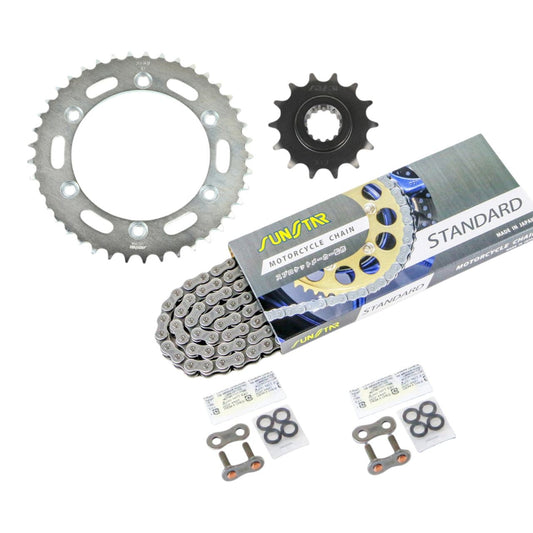 スプロケット&チェーンキット スタンダード 520 フロント14T リア41T 3点セット VTR250 98年-17年 SUNSTARチェーン スプロケ
