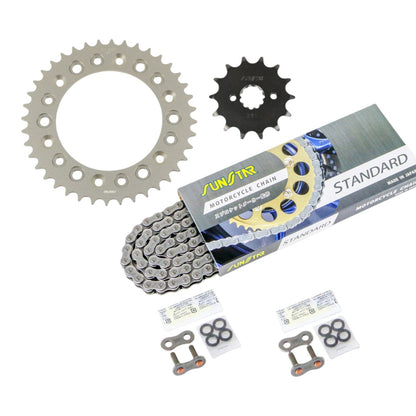 Sprocket & Chain Kit Standard 520 Front 14T Rear 40T 3-piece Set Honda CRF250L 12-23 / CRF250L RALLY 12-23 Rally SUNSTAR Chain