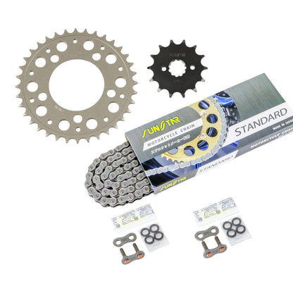 Sprocket & Chain Kit Standard 520 Front 14T Rear 36T 3-piece Set for Honda REBEL250 17-23 Rebel SUNSTAR Chain