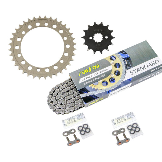 Sprocket & Chain Kit Standard 520 Front 14T Rear 36T 3-piece set Honda CBR250R CB250F SUNSTAR Chain