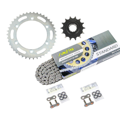 Sprocket & Chain Kit Standard 520 Front 14T Rear 42T 3-piece set Honda JADE 91-95 SUNSTAR Chain