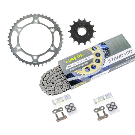 Sprocket & Chain Kit Standard 520 Front 14T Rear 43T 3-piece Set Honda XELVIS 91-97 SUNSTAR Chain