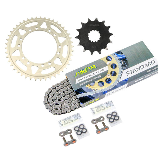 スプロケット&チェーンキット スタンダード 520 フロント14T リア45T 3点セット TDR250 88年 SUNSTARチェーン スプロケ チェーン