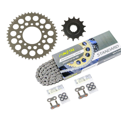 スプロケット&チェーンキット スタンダード 520 フロント14T リア46T 3点セット GSR250/S/F 12年-17年 SUNSTARチェーン スプロケ