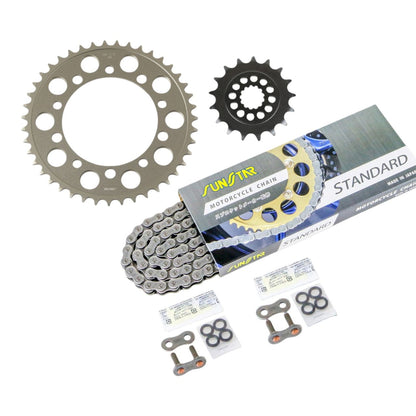 スプロケット&チェーンキット スタンダード 520 フロント17T リア43T 3点セット GSX-R750 04年-05年 スプロケ チェーン