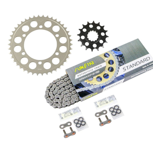 スプロケット&チェーンキット スタンダード 520 フロント16T リア42T 3点セット YZF-R7 520コンバート 22年-23年 スプロケ チェーン