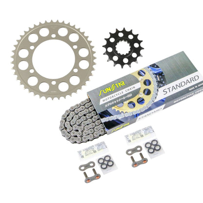 スプロケット&チェーンキット スタンダード 520 フロント16T リア43T 3点セット ヤマハ MT-07 14年-22年 / XSR700 17年-23年