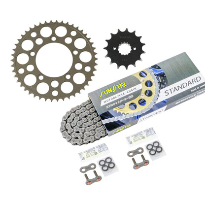 Sprocket & Chain Kit Standard 520 Front 15T Rear 46T 3-piece set Ducati Scrambler Desert Sled 17-22