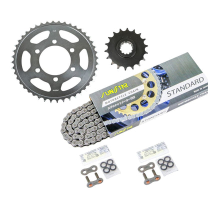 スプロケット&チェーンキット スタンダード 525 フロント18T リア44T 3点セット ZRX1200DAEG 09年-16年 ダエグ スプロケ チェーン