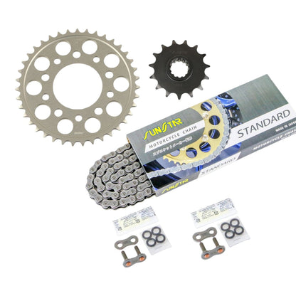 スプロケット&チェーンキット スタンダード 525 フロント15T リア39T 3点セット ホンダ CB-1 89年-90年