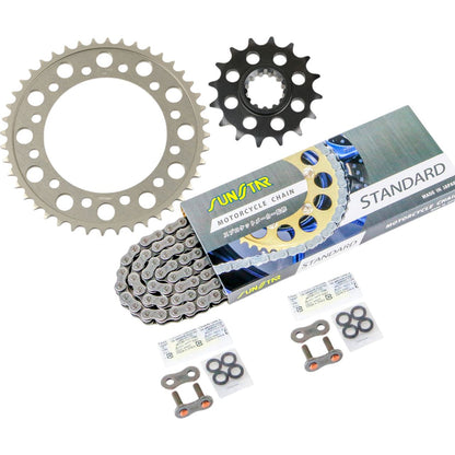 Sprocket & Chain Kit Silver 525 Front 16T Rear 44T CBR1000RR-R 2024/CBR1000RR-R SP 2024 3-piece set SUNSTAR Chain