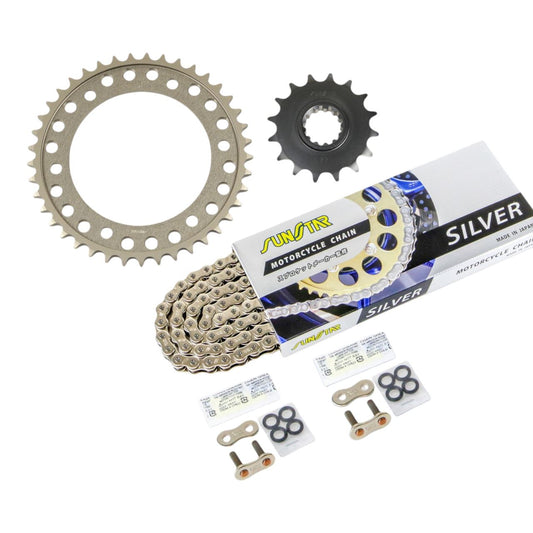 Sprocket & Chain Kit Silver 530 Front 16T Rear 41T CBR1000RR/SP (Domestic) 08-13 3-piece set SUNSTAR Chain
