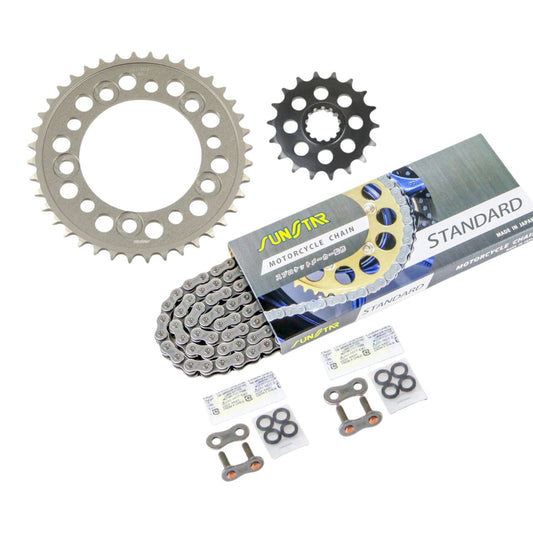 Sprocket & Chain Kit Silver 530 Front 18T Rear 40T CB1100 14-22/CB1100 EX/RS 14-22 3-piece set SUNSTAR Chain