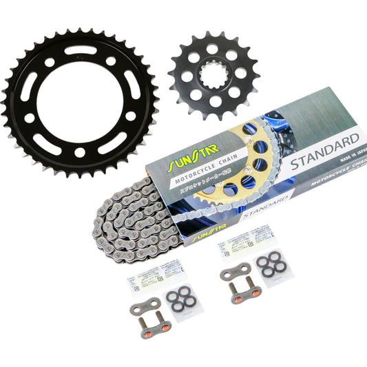 Sprocket & Chain Kit Silver 530 Front 18T Rear 40T CB1100 14-22/CB1100 EX/RS 14-22 3-piece set SUNSTAR Chain