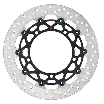 Premium Racing Front Disc Rotor Large Diameter Collar & Bolt Set Full Floating Front Left/Right Gold 320mm Z900/Z900RS