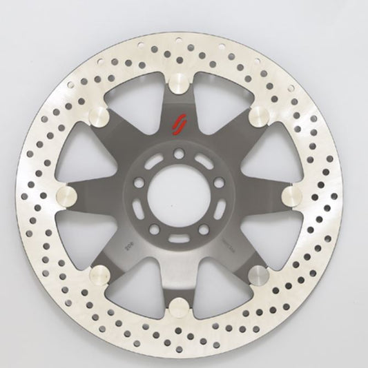 ネオクラシック フロントディスクローター セミフローティング フロント左 シルバー 310mm GSX-R1100 86-88年/GSX-R750 86-87年