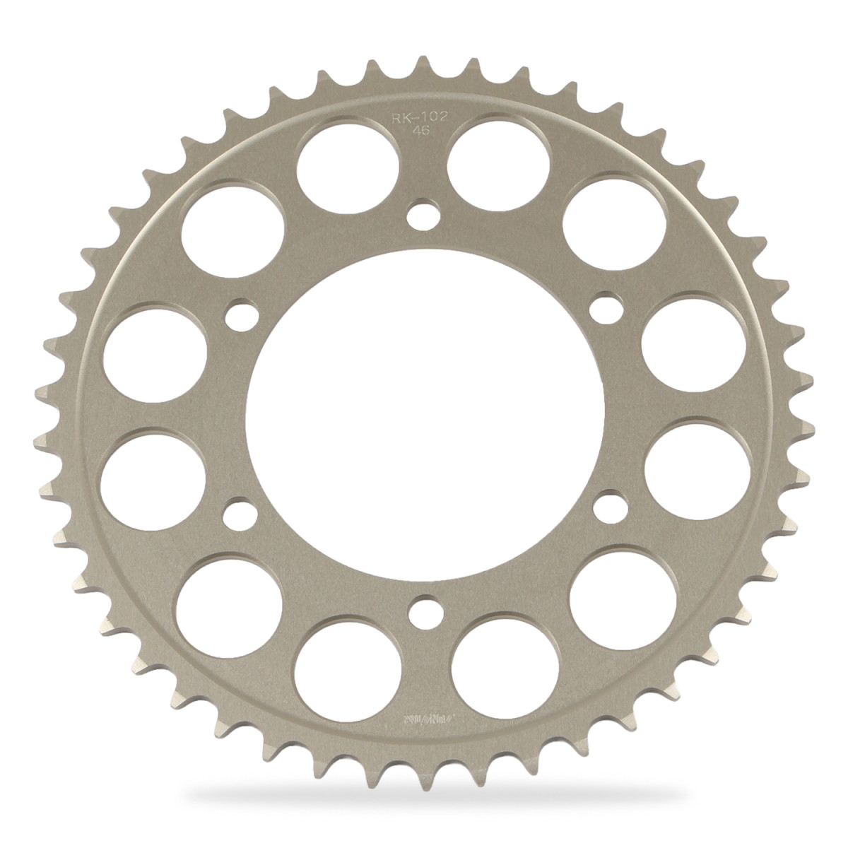 Rear sprocket 46T 520 champagne gold 1pc MT-03 MT-25 YZF-R3 YZF-R25