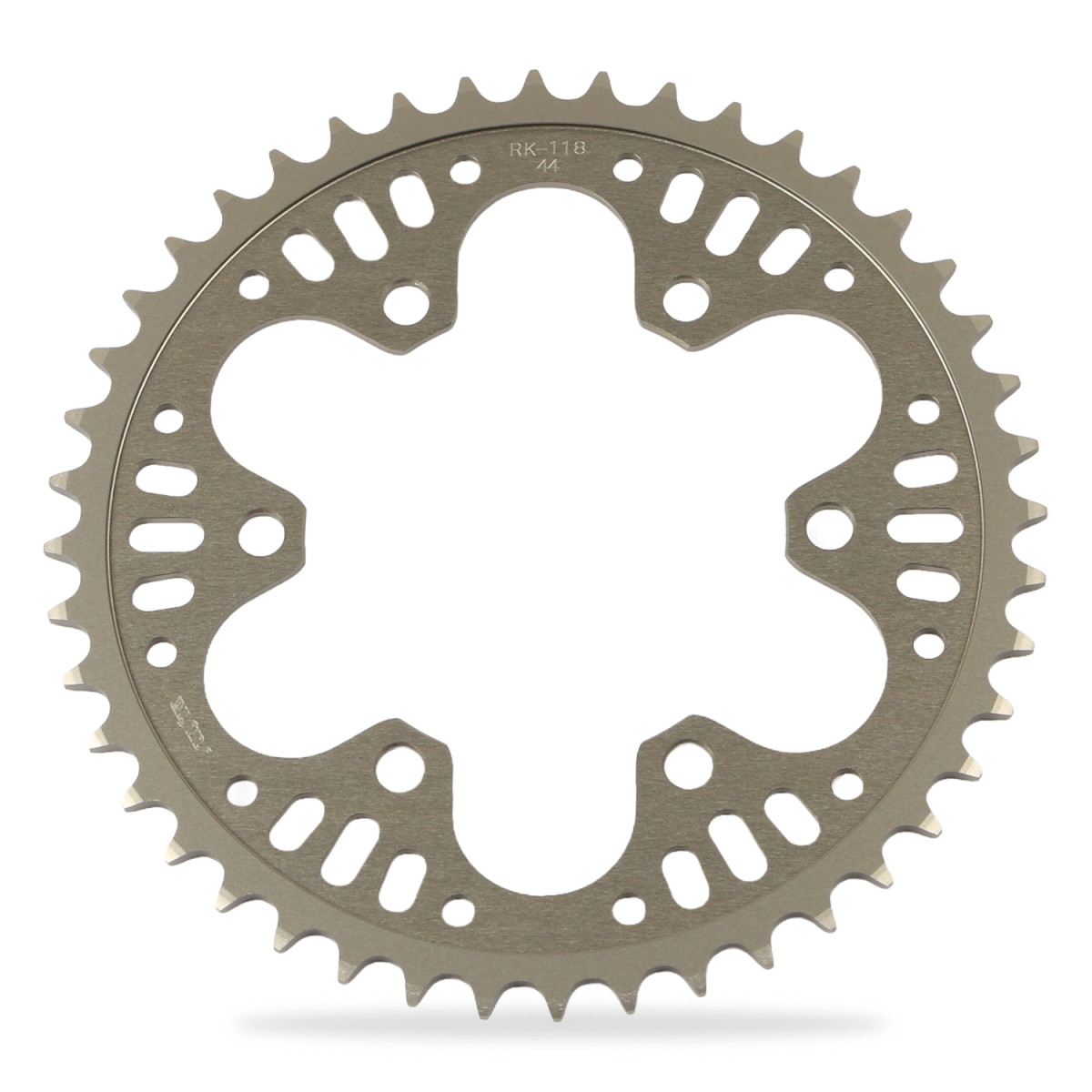 Rear sprocket, 44T, 520, champagne gold, 1 pc. for Eliminator 250, Ninja 250