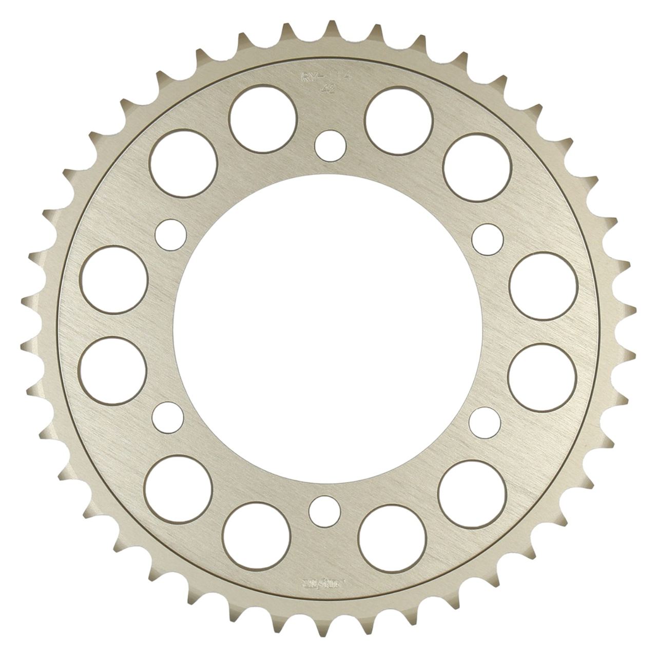 Rear Sprocket 42T 525 Champagne Gold 1 pc. YZF-R6 MT-07 Tenere700