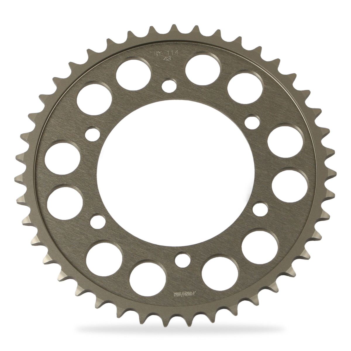 Rear Sprocket 43T 525 Champagne Gold 1 pc YZF-R6 MT-07 Tenere 700
