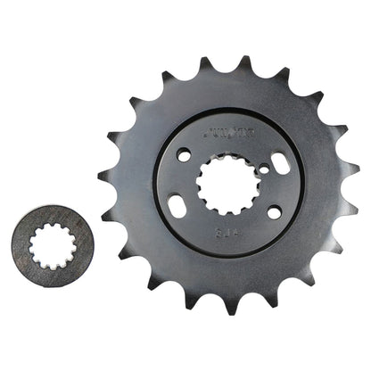 Front Sprocket, Offset, 19T, 520, Black, 1 pc, Z-1