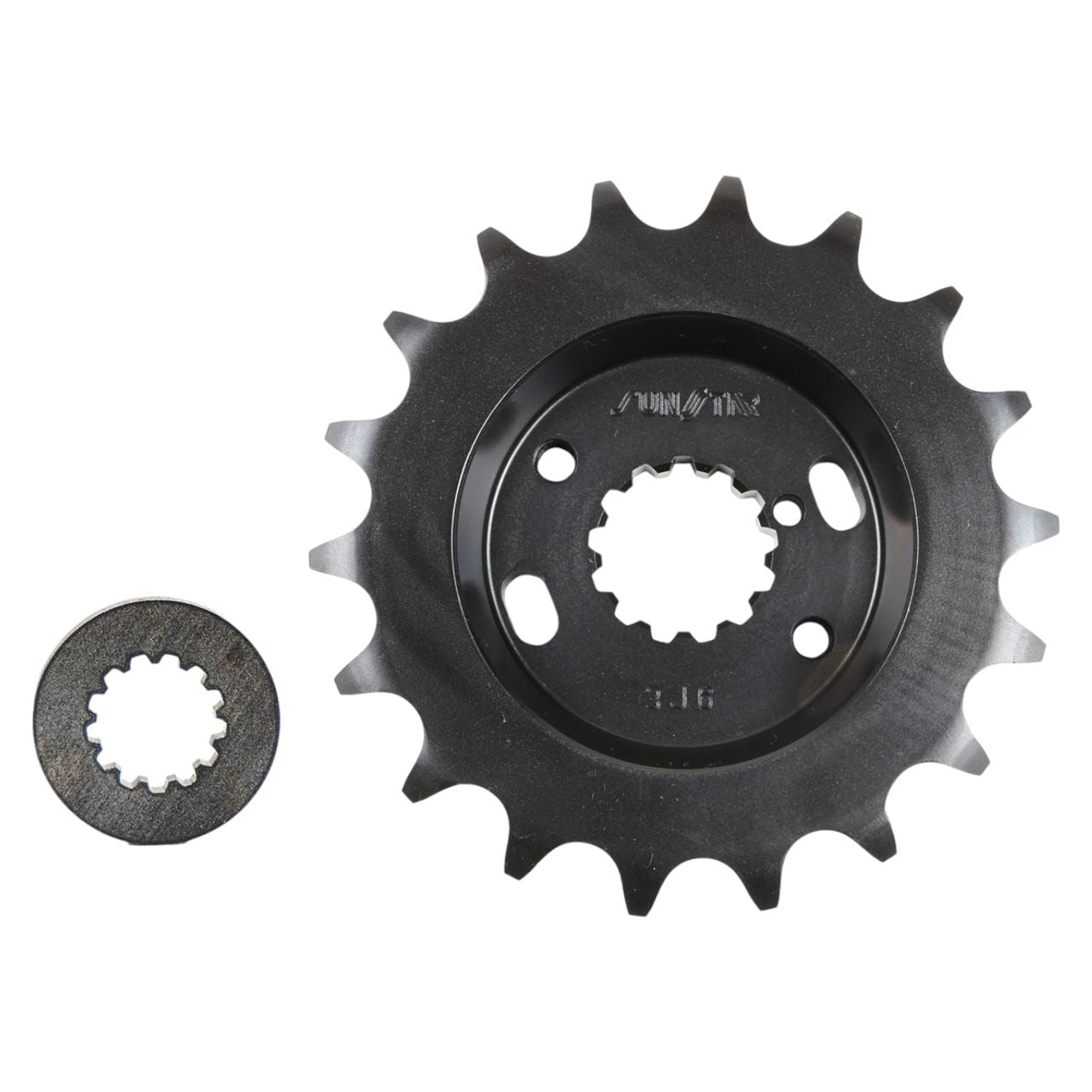 Front Sprocket Offset 18T 520 Black 1 pc. Z-1