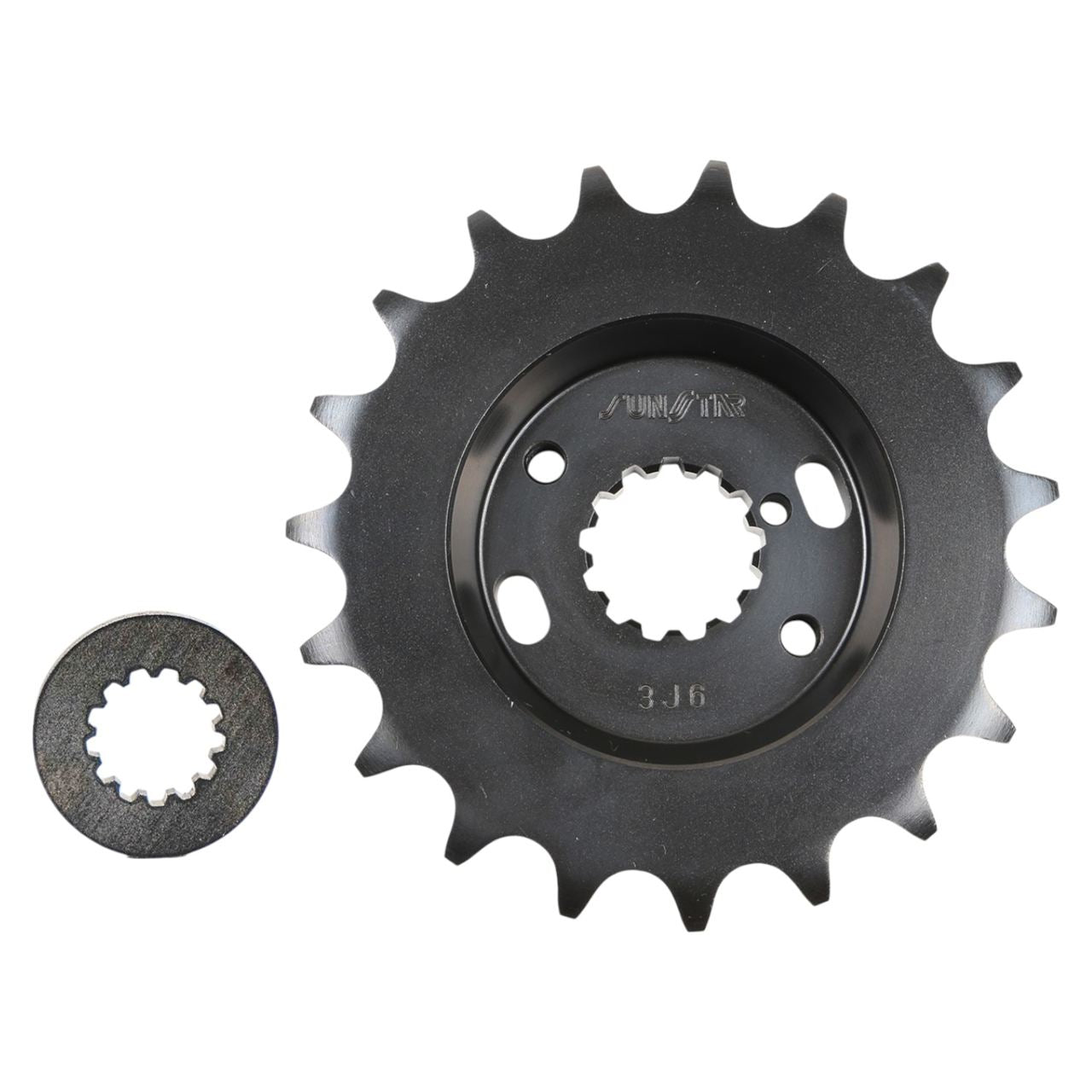 Front Sprocket Offset 19T 520 Black 1 pc. Z-1