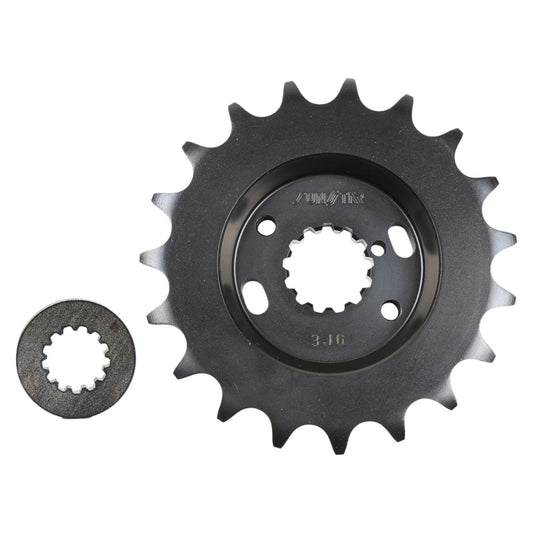 Front Sprocket Offset 19T 520 Black 1 pc. Z-1
