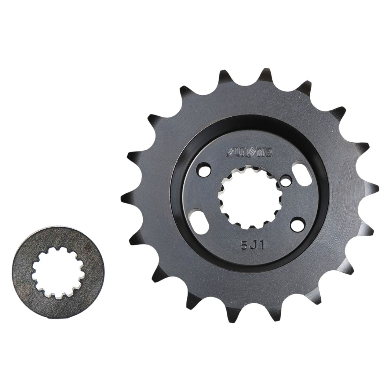 Front Sprocket Offset 18T 530 Black 1 pc. Z-1