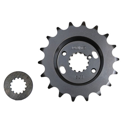 Front Sprocket Offset 18T 530 Black 1 pc. Z-1
