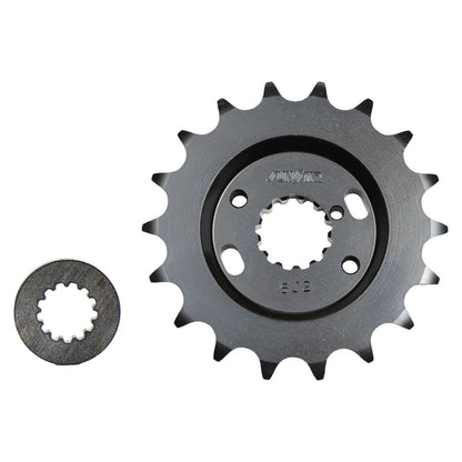Front Sprocket Offset 18T 530 Black 1 pc Z-1