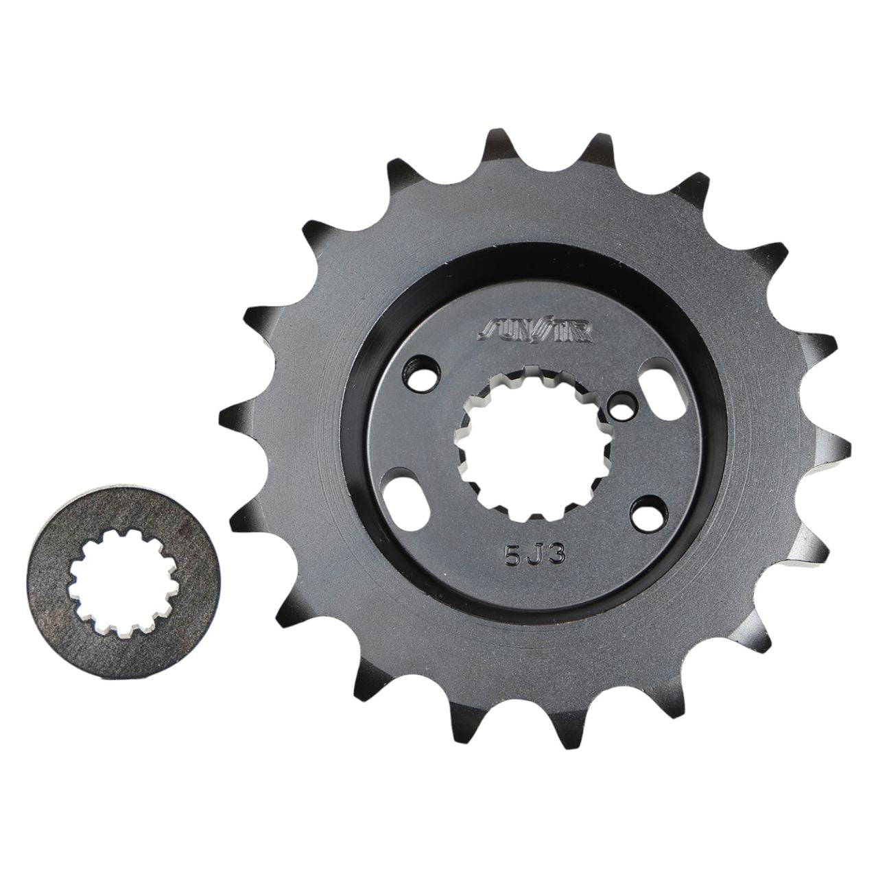 Front Sprocket Offset 18T 530 Black 1 pc Z-1
