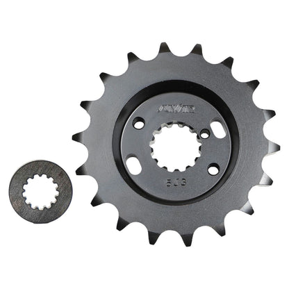 Front Sprocket Offset 18T 530 Black 1 pc Z-1