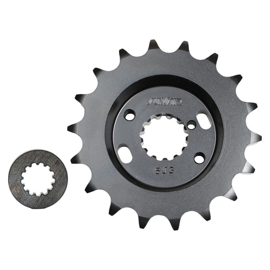 Front Sprocket Offset 18T 530 Black 1 pc Z-1