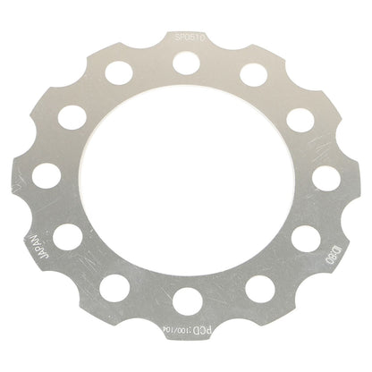 Rear Sprocket 1mm Spacer, Inner Diameter 80mm, 1 Piece - Z1000, Z1-R, Z900RS