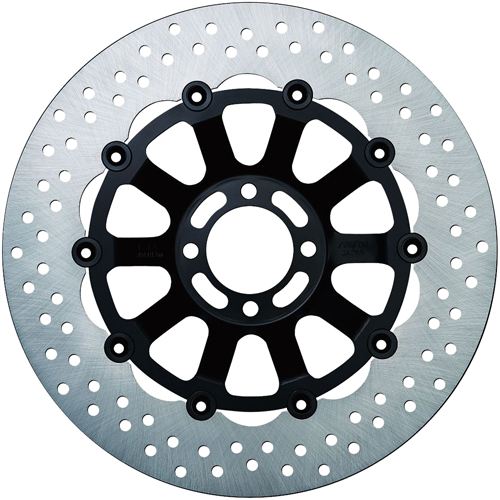 Trad Type 2 Front Disc Rotor Semi-Floating Left/Right Common 320mm Hard Anodized 1pc Z1-R Z1000