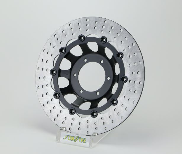 トラッドタイプ2 フロントディスクローター セミフローティング 右用 320mm ゴールド 1枚 Z1 Z2 W3 750SS
