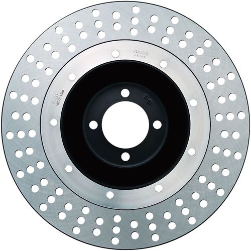 Trad Type 1 Front Disc Rotor, Solid, Universal Left/Right, 296mm, 1pc. Z900 Z1000 Z1-R