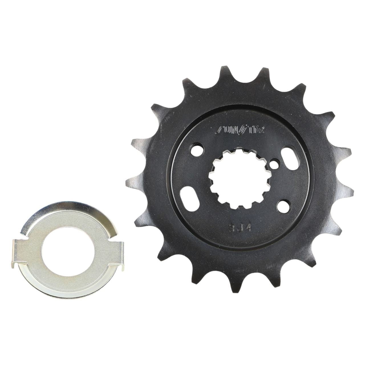 Front Sprocket Offset 17T 520 Black 1 pc. Z750FX Z1000 GSX750S Katana